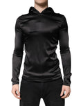 Dolce & Gabbana Black Silk Turtleneck Men Pullover Sweater by Dolce & Gabbana