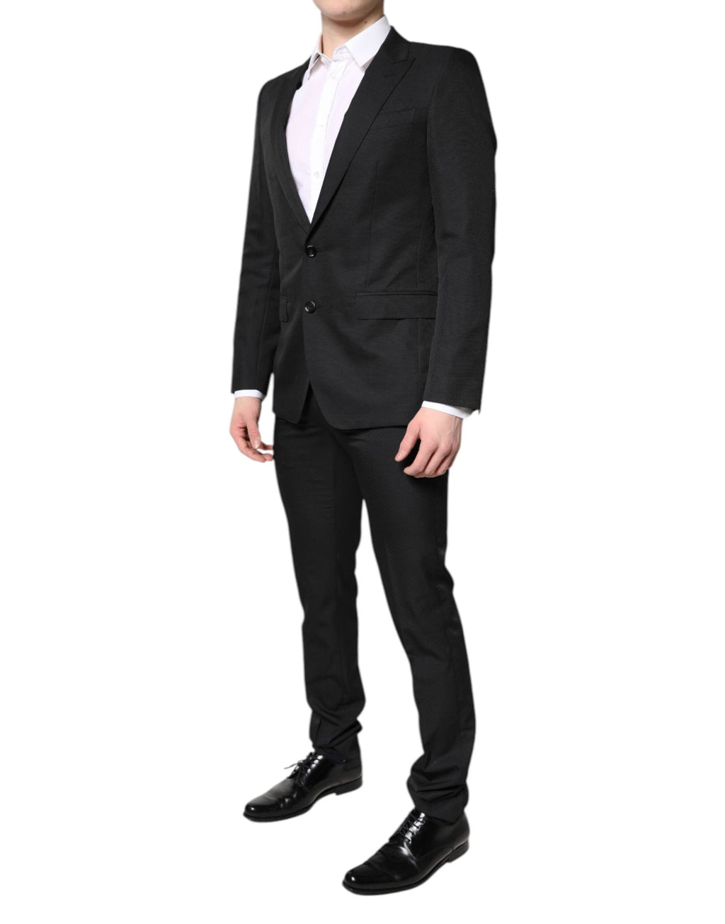 Dolce & Gabbana Black Single Breasted Formal 2 Piece Suit by Dolce & Gabbana