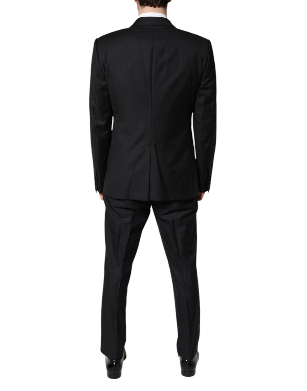 Dolce & Gabbana Black Double Breasted Formal 3 Piece Suit by Dolce & Gabbana