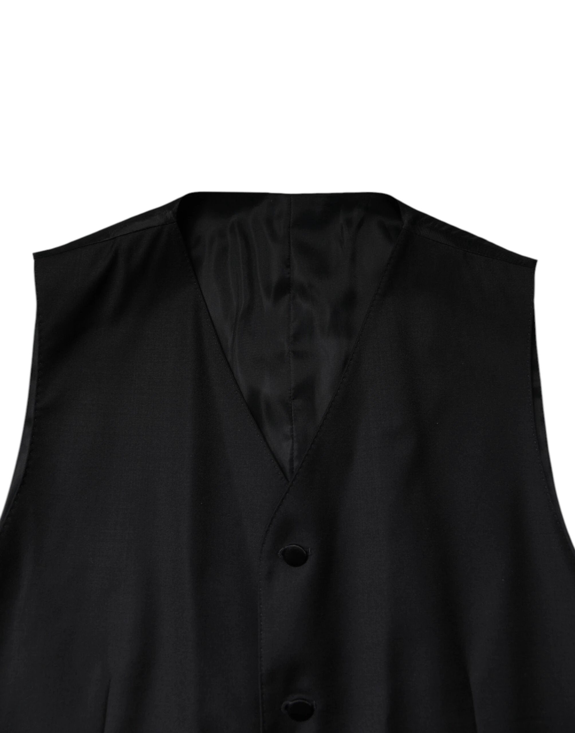 Dolce & Gabbana Black Double Breasted Formal 3 Piece Suit by Dolce & Gabbana
