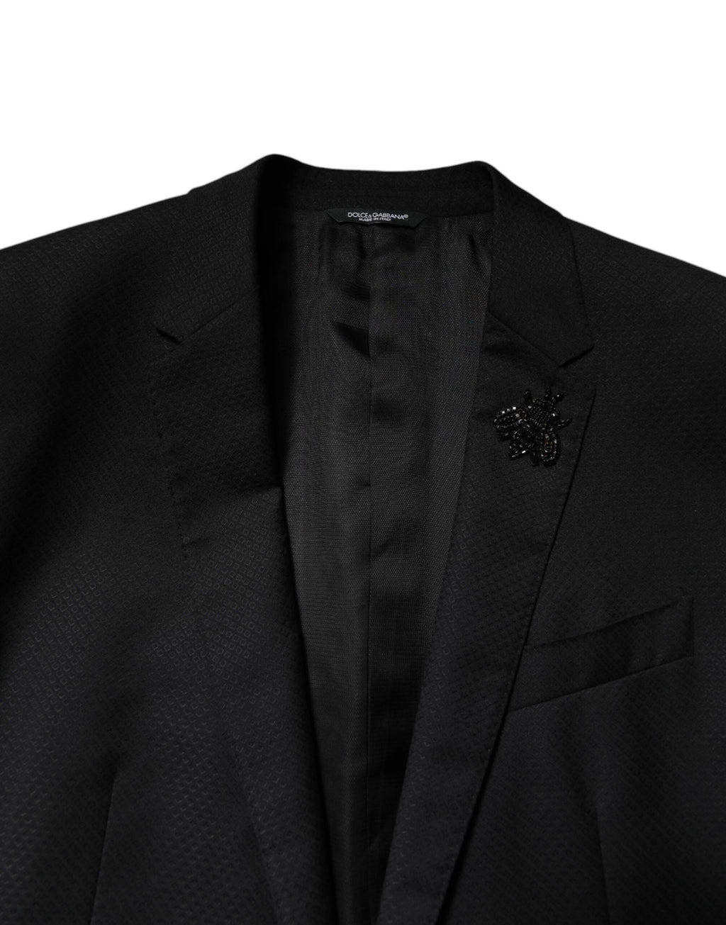 Dolce & Gabbana Black Wool Single Breasted 2 Piece Suit by Dolce & Gabbana