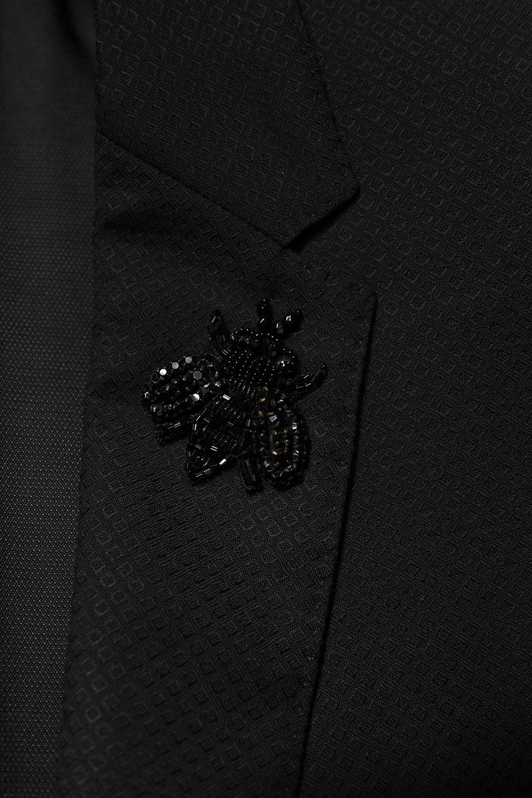 Dolce & Gabbana Black Wool Single Breasted 2 Piece Suit by Dolce & Gabbana