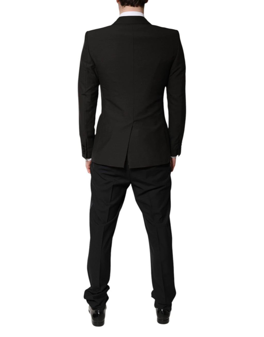 Dolce & Gabbana Black Single Breasted Formal 3 Piece Suit by Dolce & Gabbana