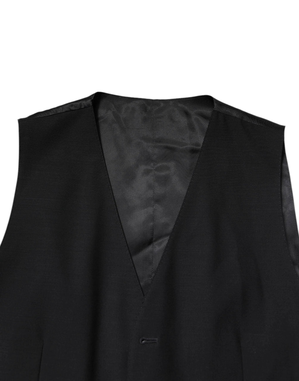 Dolce & Gabbana Black Single Breasted Formal 3 Piece Suit by Dolce & Gabbana