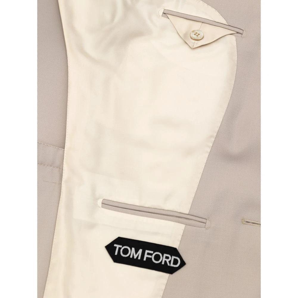 Tom Ford Beige Wool Blazer by Tom Ford