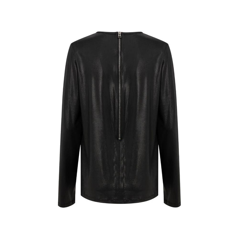 Tom Ford Black Viscose Long Sleeve by Tom Ford