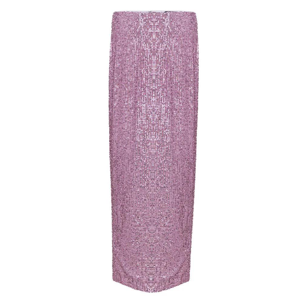 Tom Ford Pink Polyester Long Skirt by Tom Ford