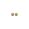 Versace Black Metal Earrings by Versace