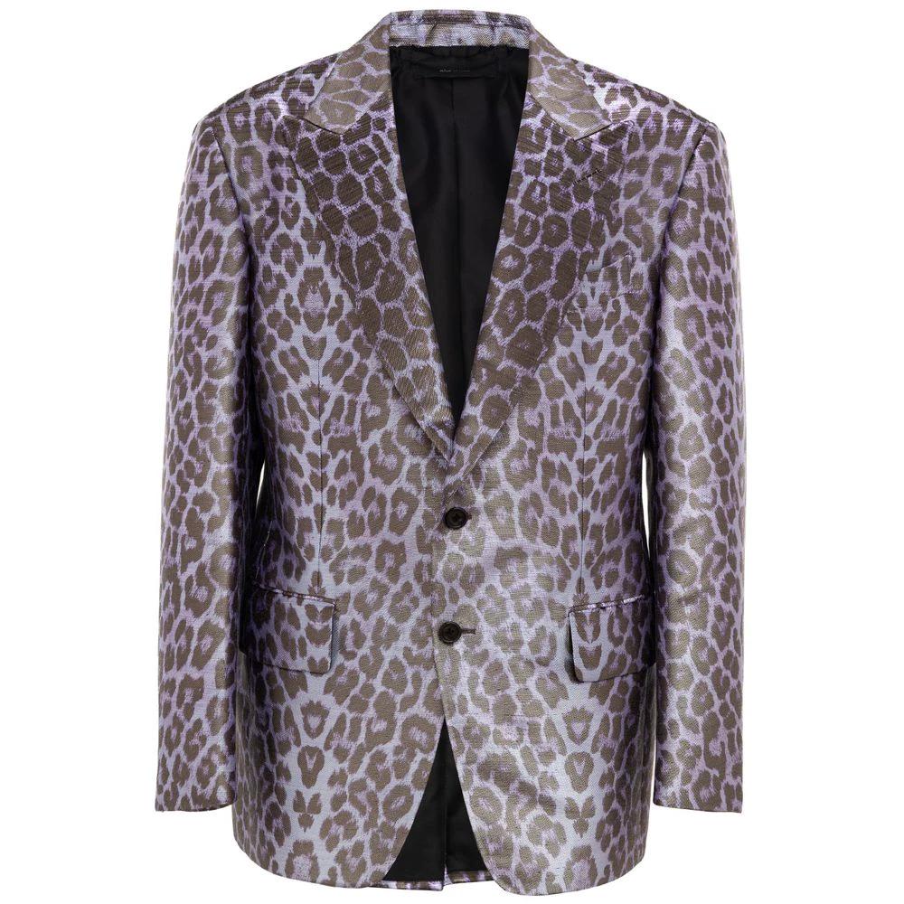 Tom Ford Purple Viscose Blazer by Tom Ford