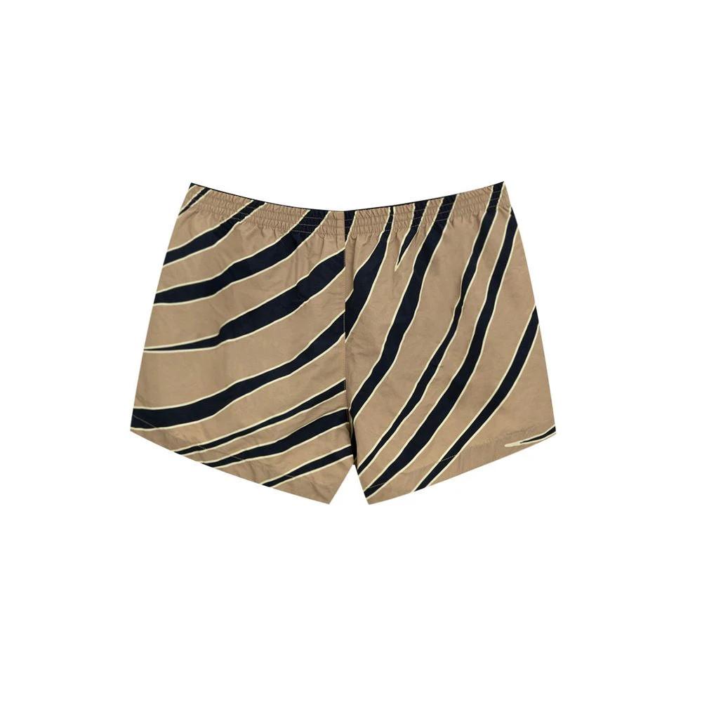 Bottega Veneta Beige Polyamide Swim Shorts by Bottega Veneta
