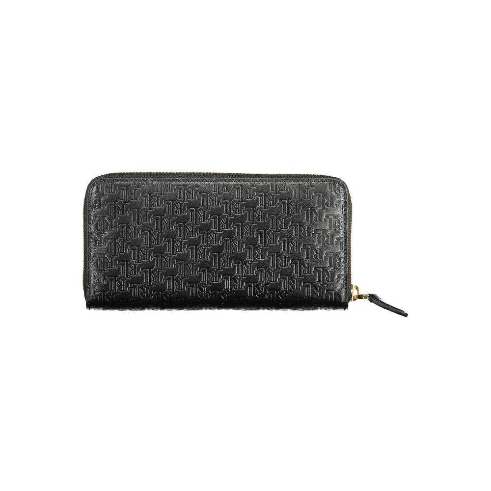 Ralph Lauren Black Leather Women Wallet Ralph Lauren