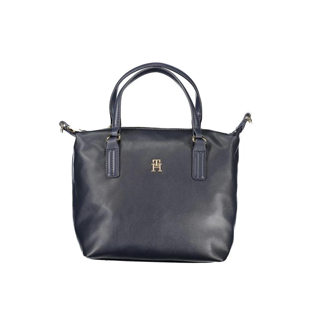 Sac à main Tommy Hilfiger bleu en polyester pour femme