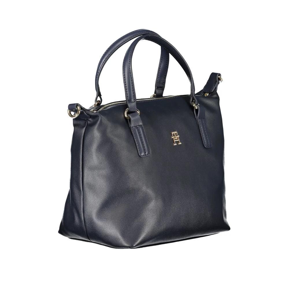 Sac à main Tommy Hilfiger bleu en polyester pour femme