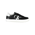 Baskets Calvin Klein en cuir noir pour femme