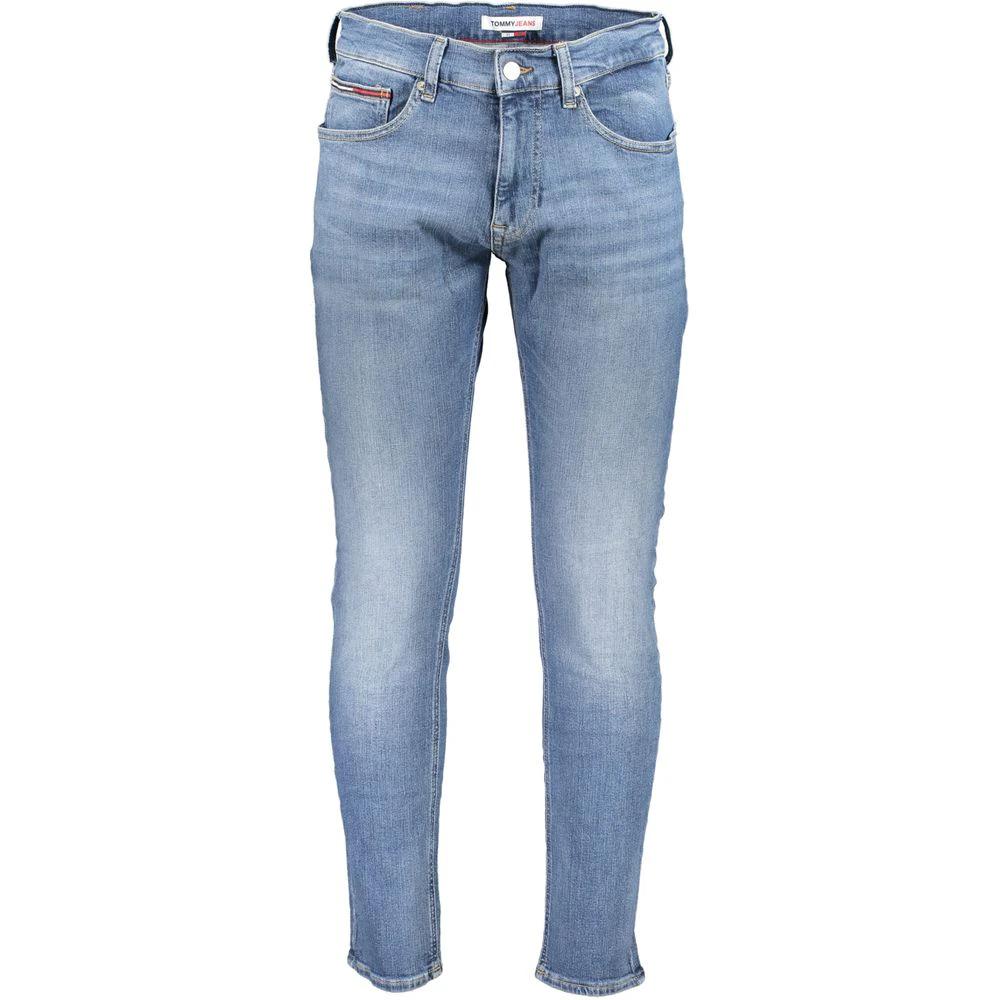 Jean Tommy Hilfiger bleu en coton pour homme