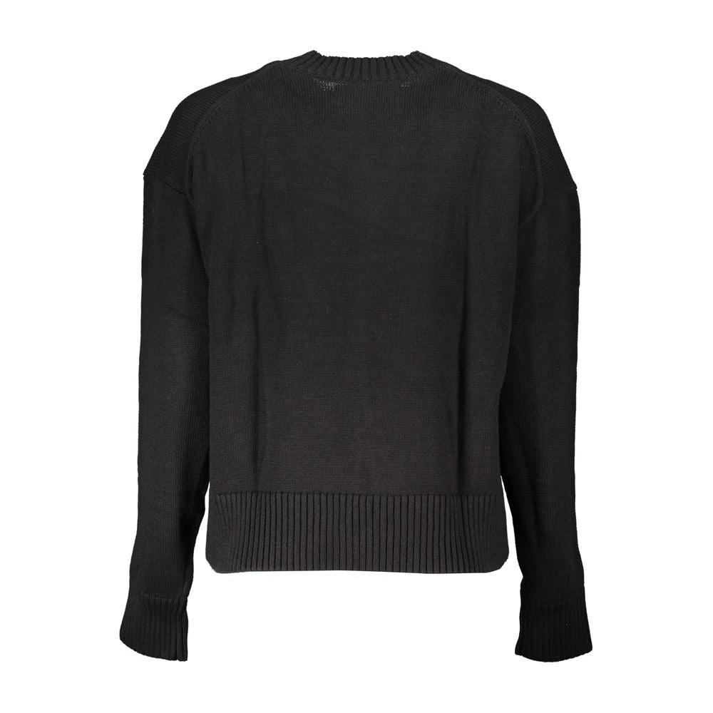 Calvin Klein Black Cotton Women's Sweater Calvin Klein