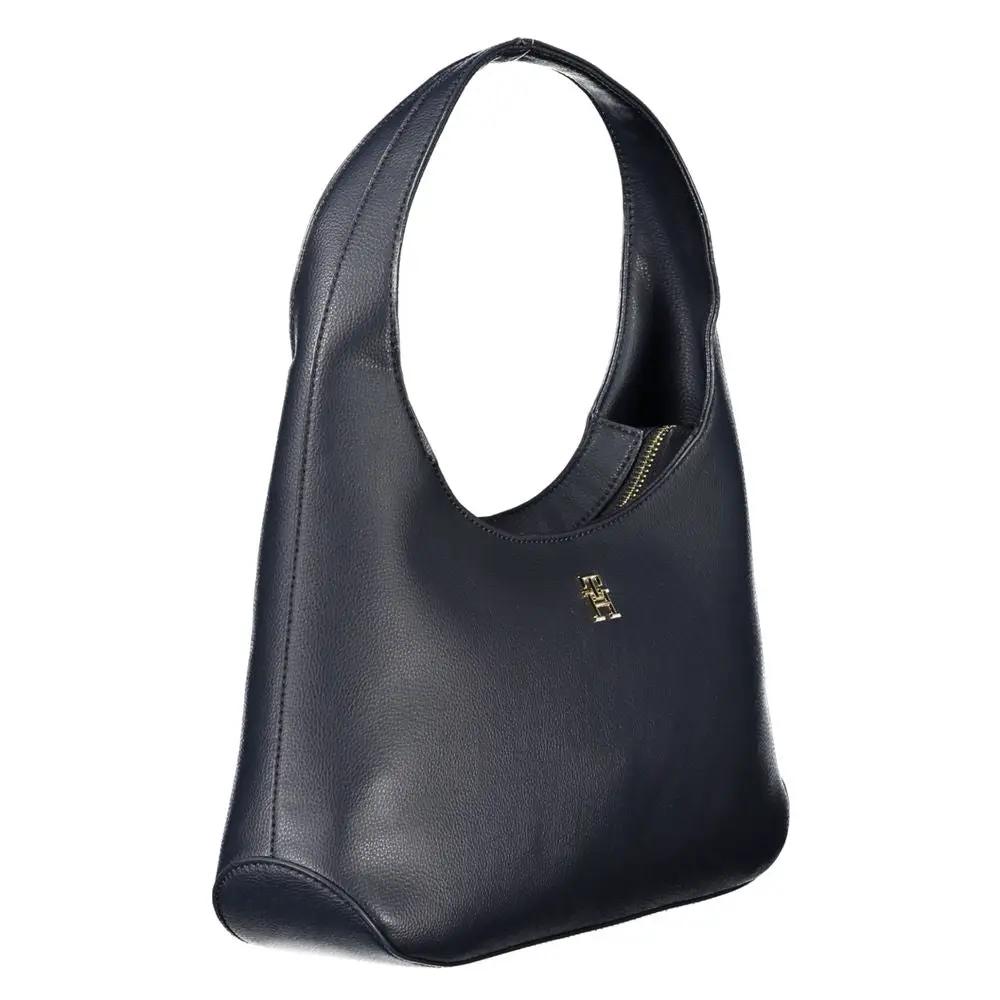 Sac à main Tommy Hilfiger Blu en polyuréthane pour femme