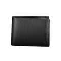 Portefeuille homme en cuir noir Calvin Klein