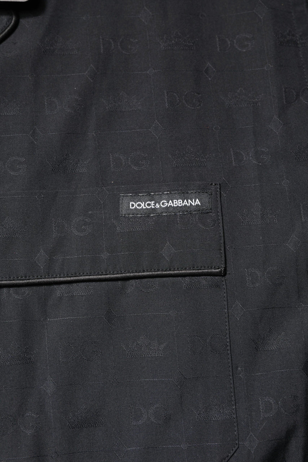 Dolce & Gabbana Black Cotton Men Pajama Set Sleepwear by Dolce & Gabbana