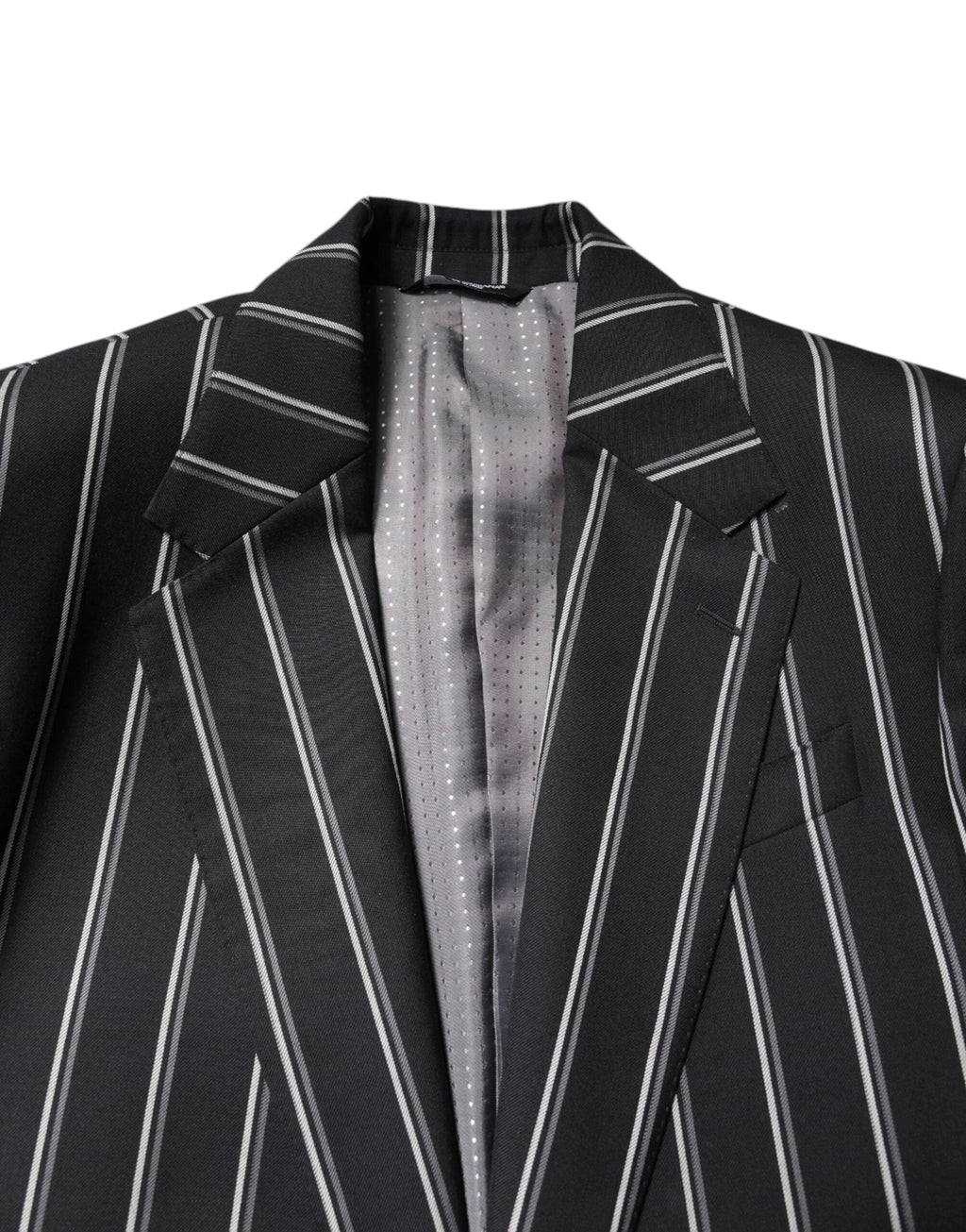 Dolce & Gabbana Black Striped SICILIA Formal 2 Piece Suit by Dolce & Gabbana