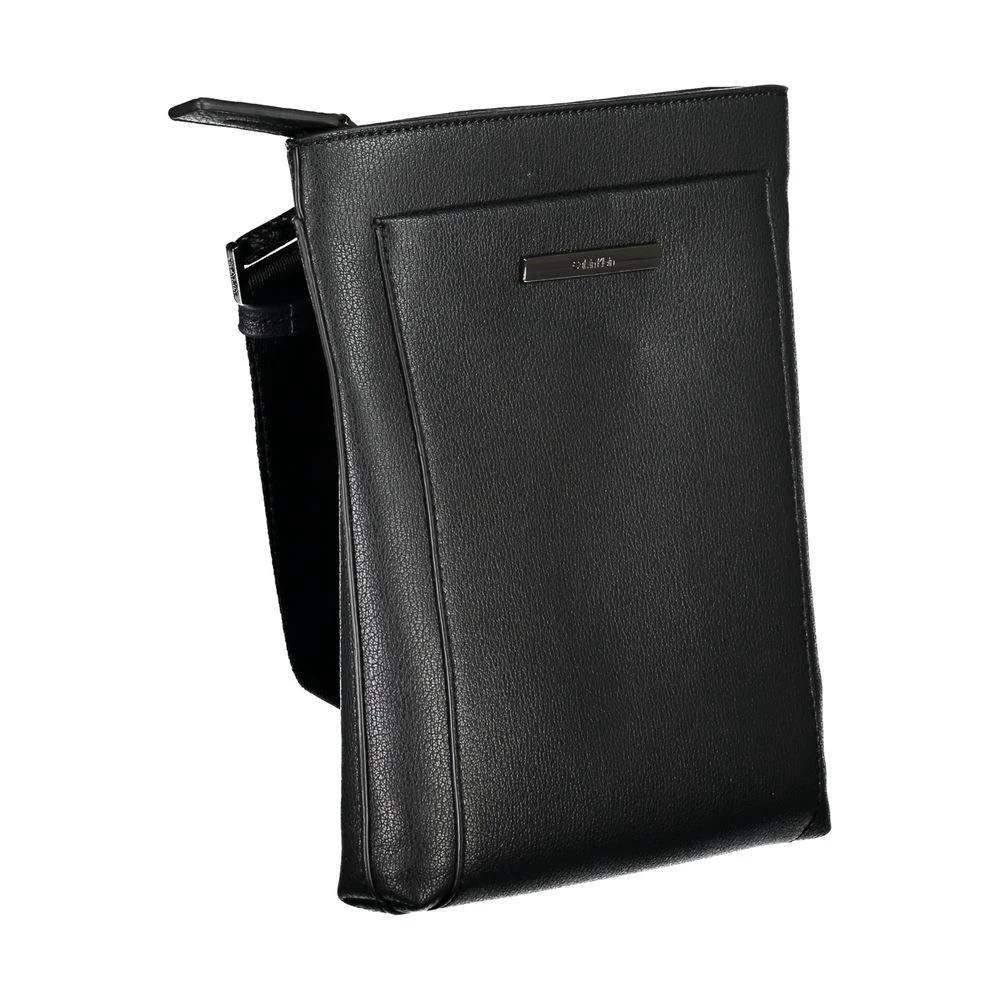 Sac bandoulière Calvin Klein noir en polyester pour homme