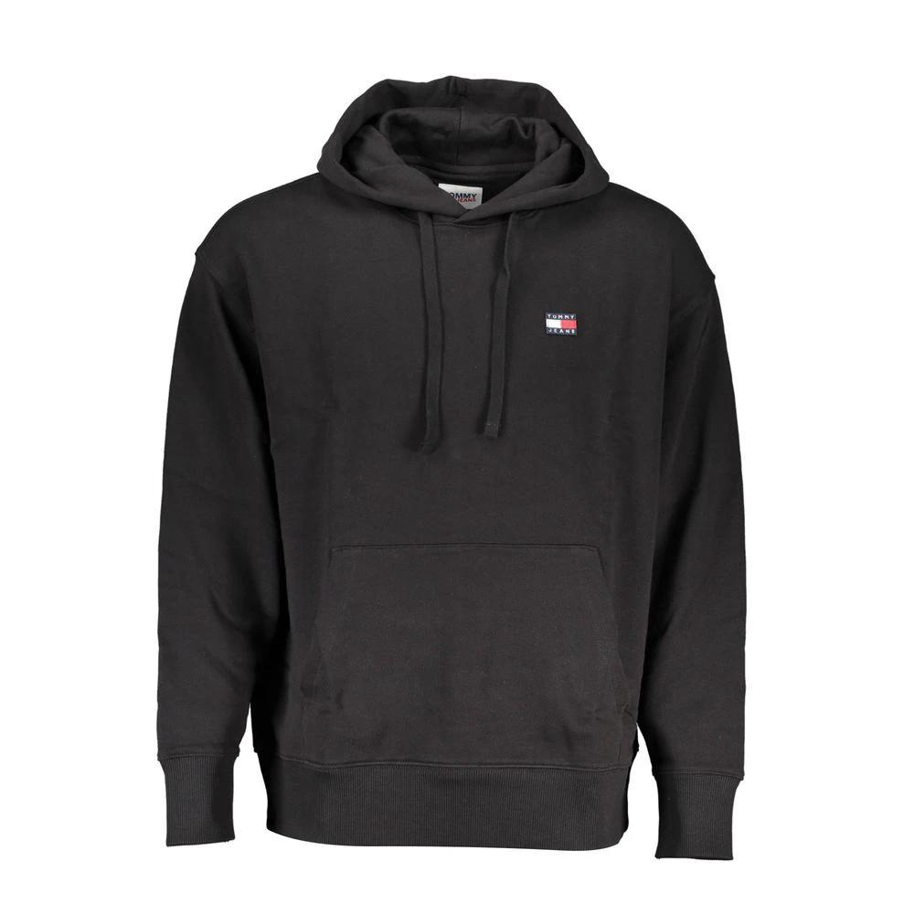 Sweat à capuche Tommy Hilfiger en coton noir pour homme
