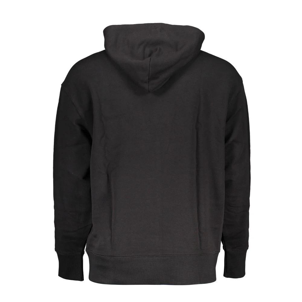 Sweat à capuche Tommy Hilfiger en coton noir pour homme