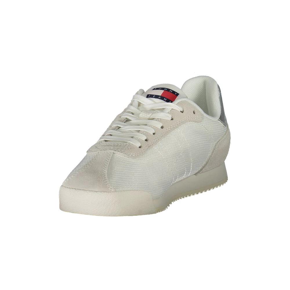 Tommy Hilfiger Bianco Polyester Women Sneaker Tommy Hilfiger