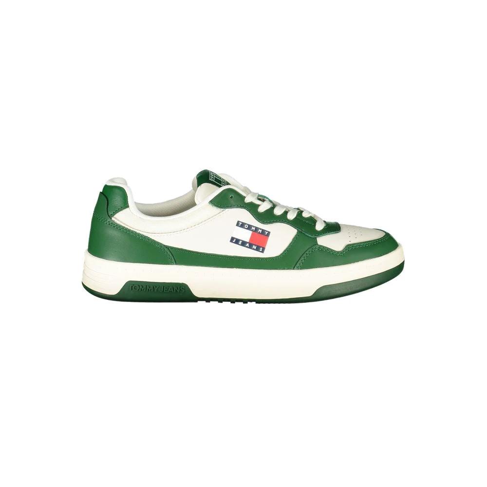 Tommy Hilfiger White Polyurethane Men Sneaker Tommy Hilfiger