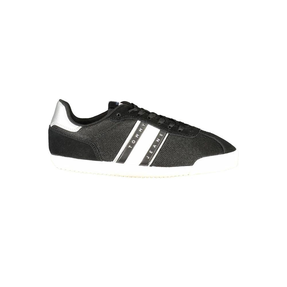 Tommy Hilfiger Nero Polyester Women Sneaker Tommy Hilfiger