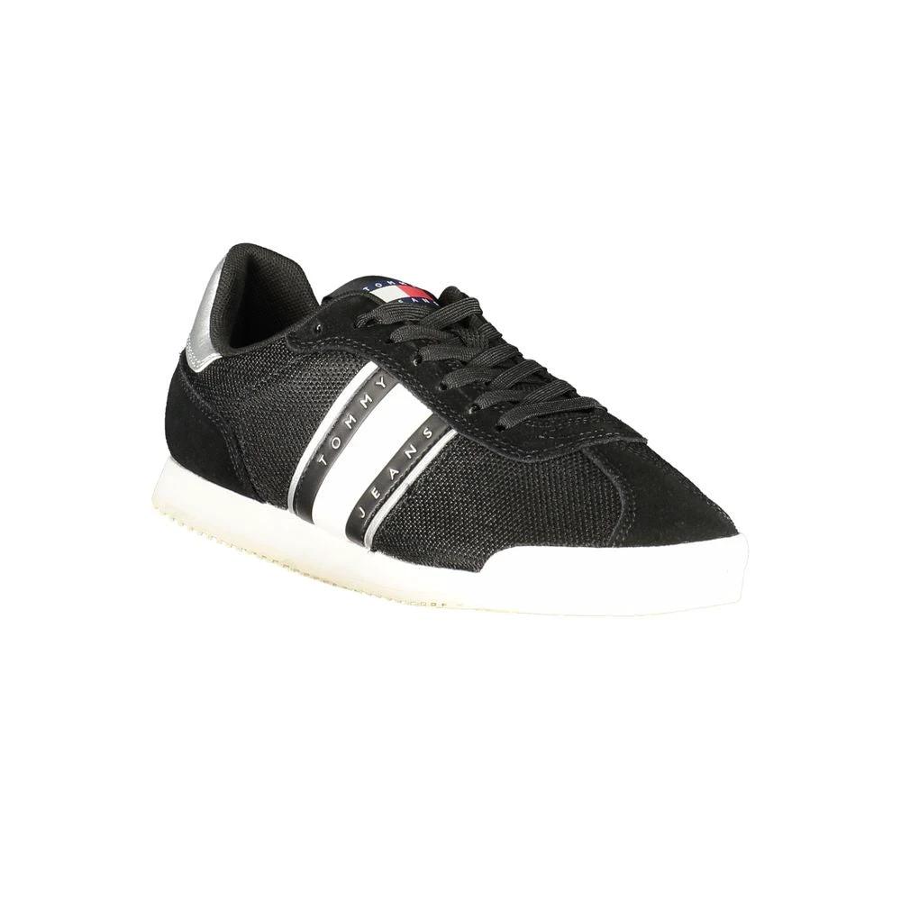 Tommy Hilfiger Nero Polyester Women Sneaker Tommy Hilfiger