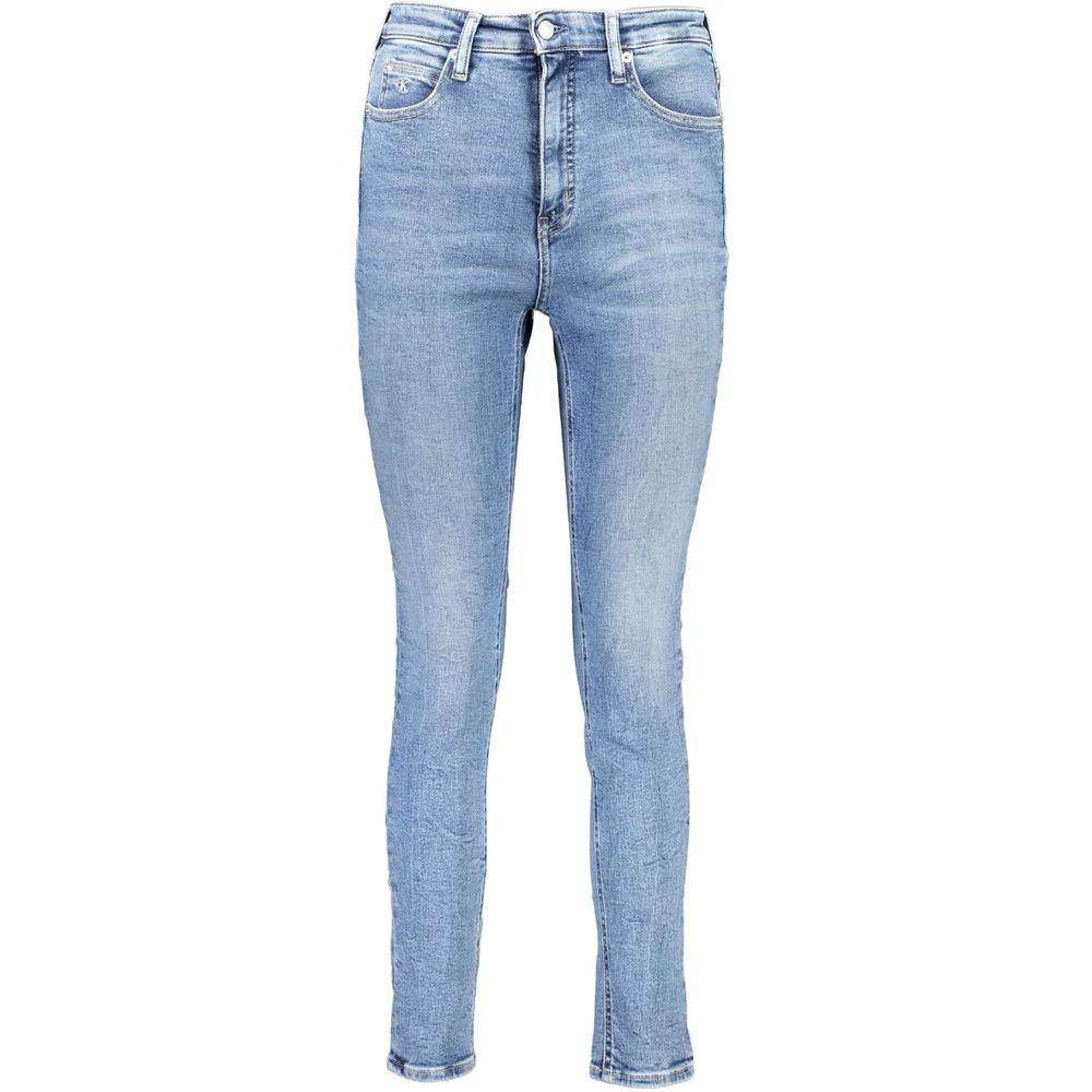 Calvin Klein Azzurro Cotton Women's Skinny Jean