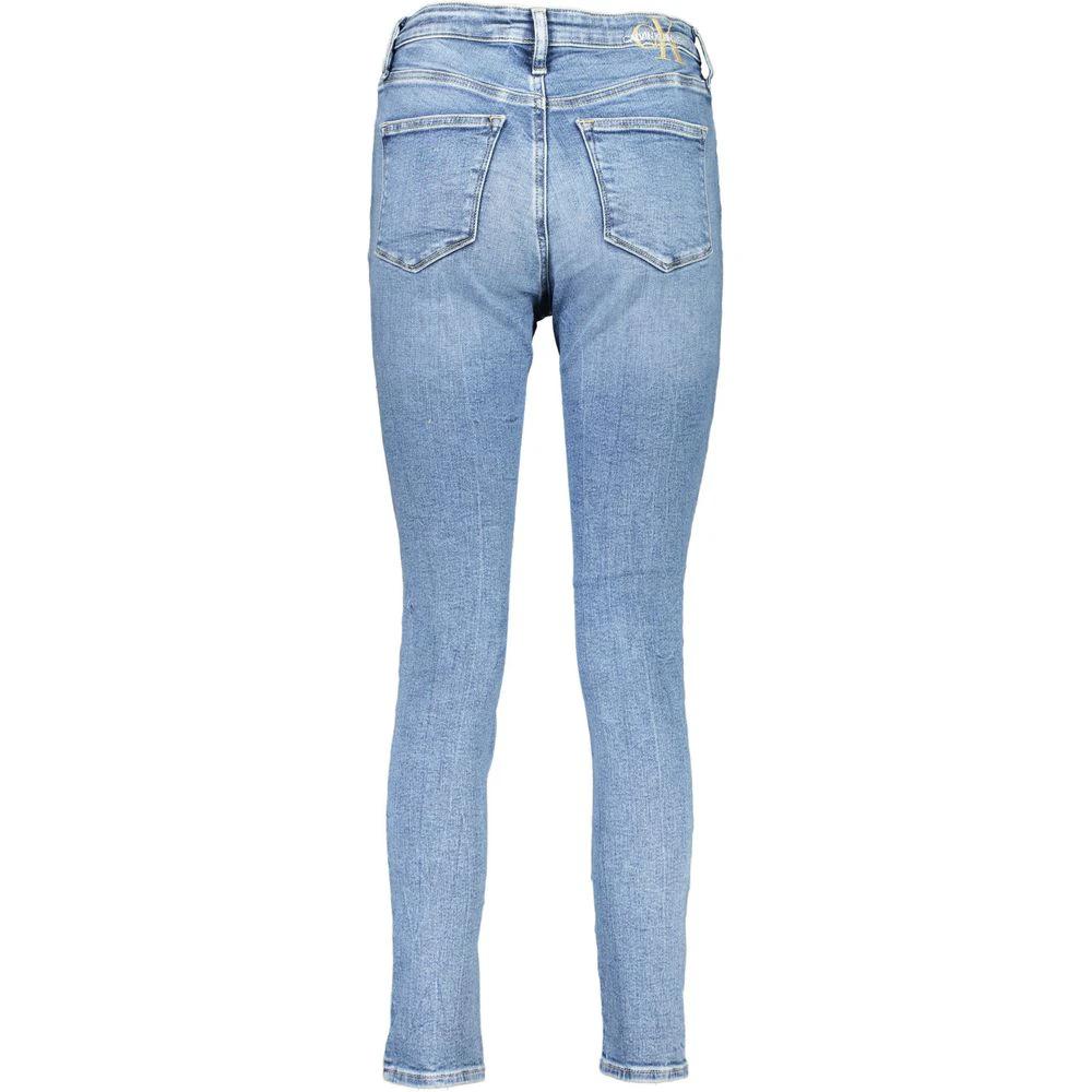 Calvin Klein Azzurro Cotton Women's Skinny Jean