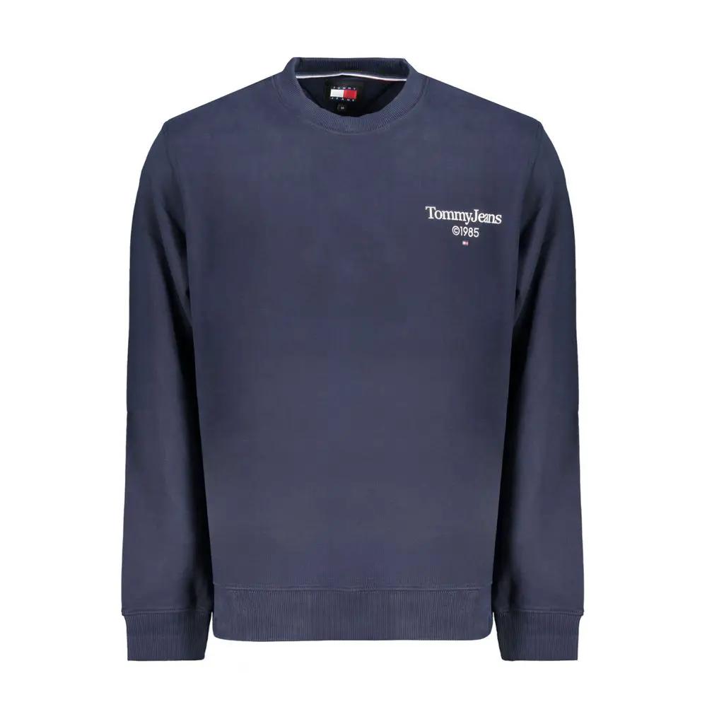 Sweat-shirt Tommy Hilfiger bleu en coton pour homme
