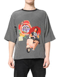 Dolce & Gabbana Black Graphic Print Short Sleeve T-shirt by Dolce & Gabbana