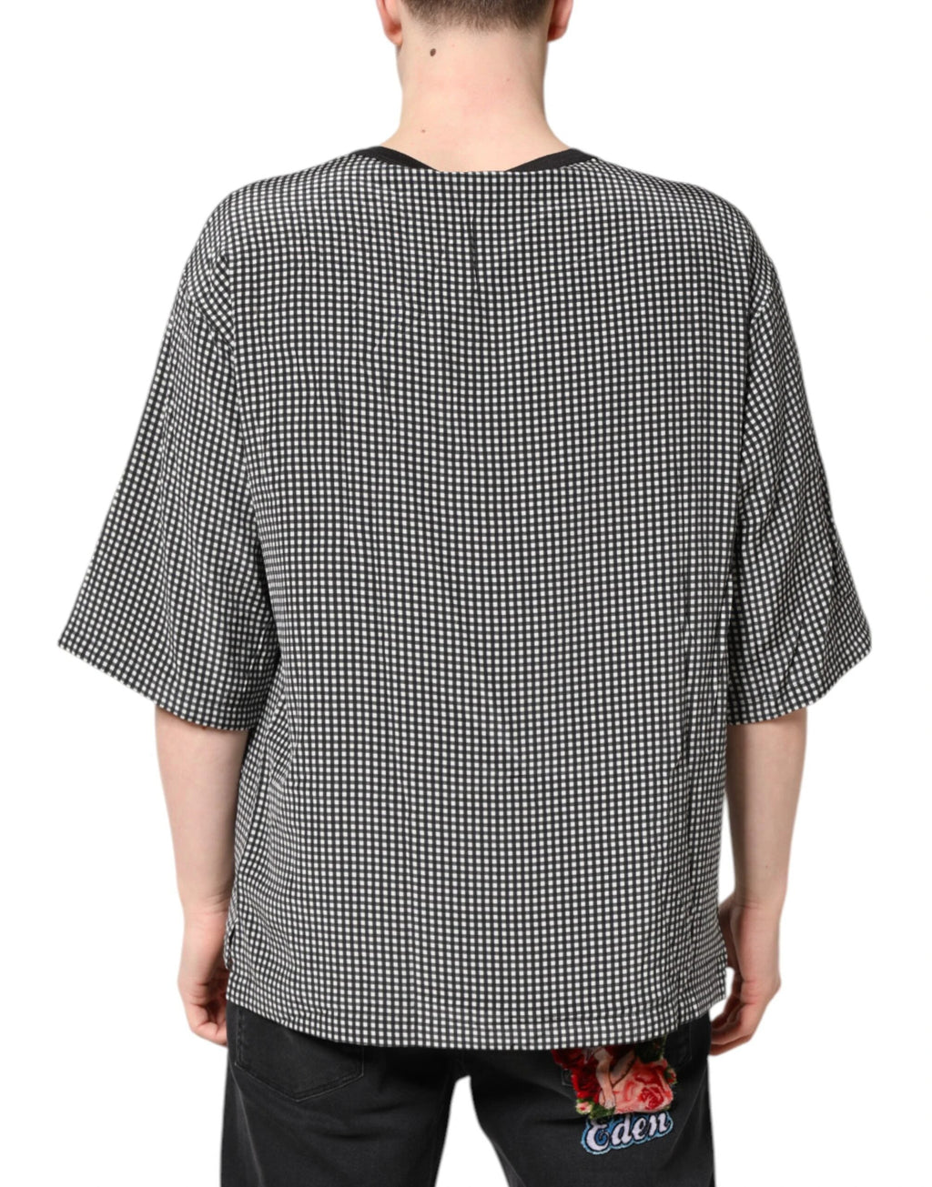 Dolce & Gabbana Black Graphic Print Short Sleeve T-shirt by Dolce & Gabbana
