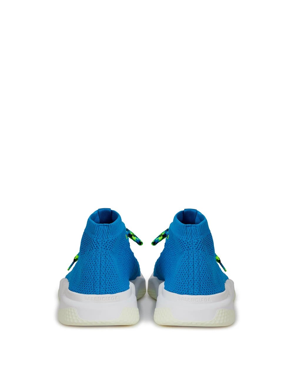 Balenciaga Blue Cotton Athletic Sneakers by Balenciaga