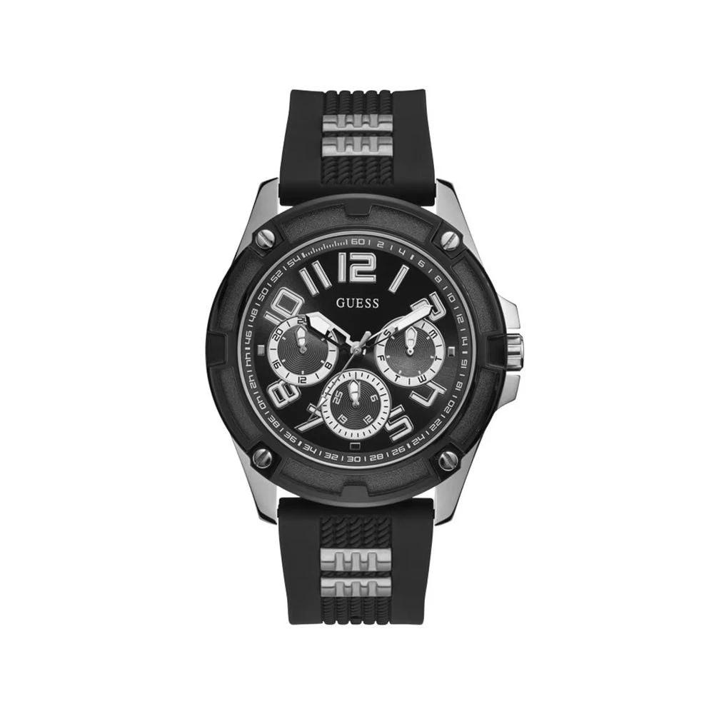 Guess Black Synthetic Sport Watch by Guess
