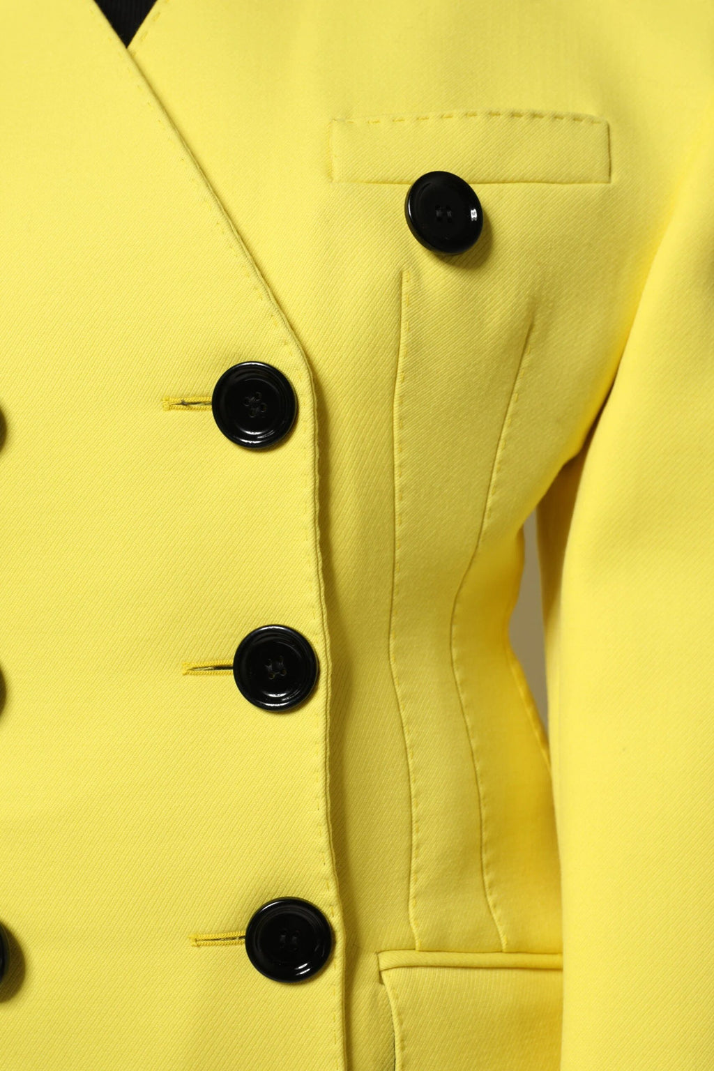 Dolce & Gabbana Yellow Double Breasted Trench Coat Jacket by Dolce & Gabbana