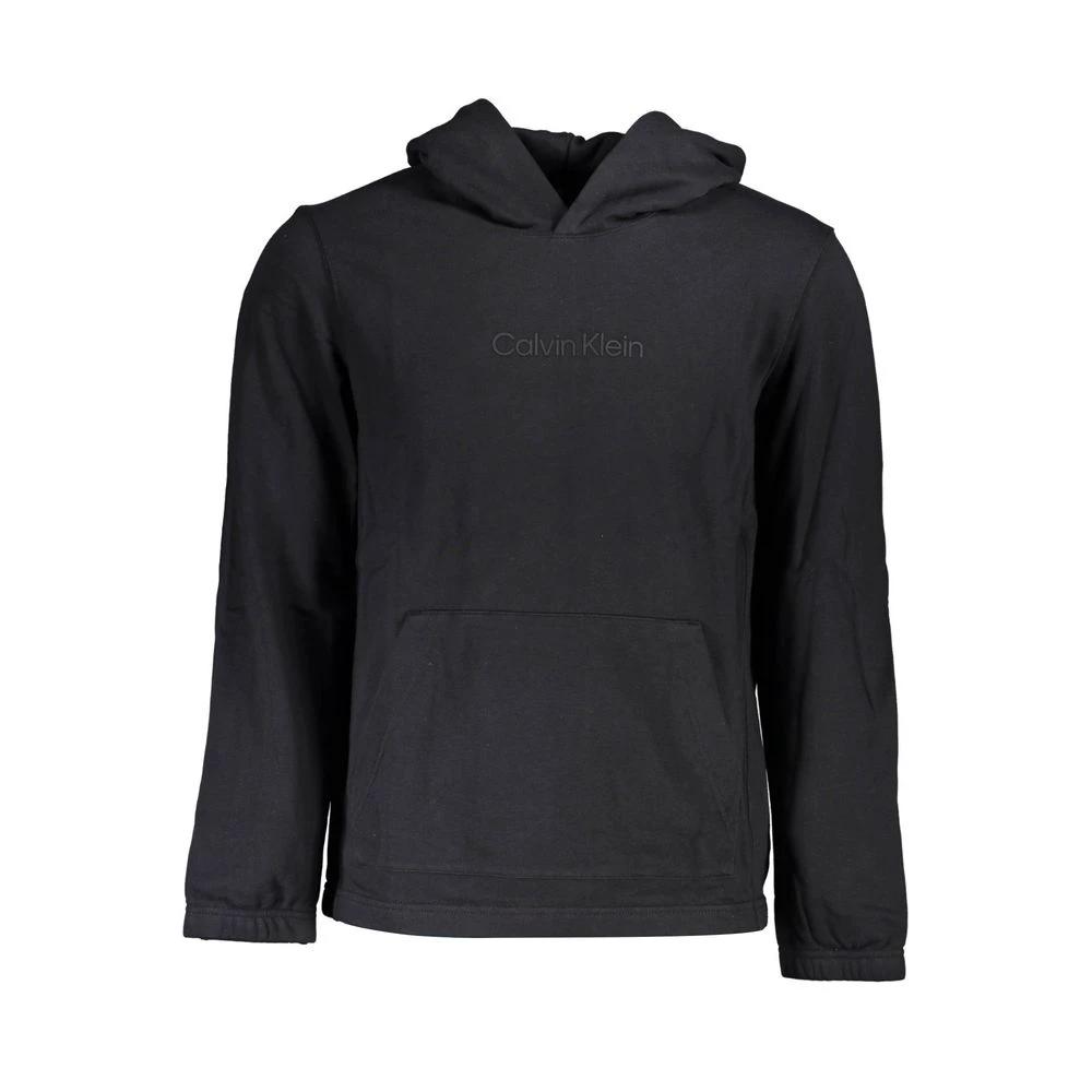 Sweat-shirt Calvin Klein en coton noir pour homme