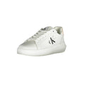 Baskets Calvin Klein en cuir blanc pour femme