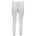 Jean Tommy Hilfiger Bianco en coton pour femme