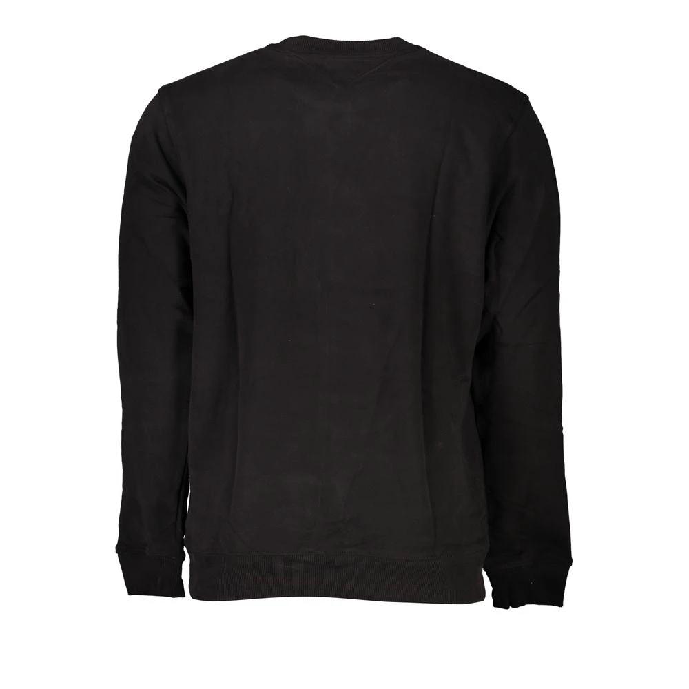 Tommy Hilfiger Black Cotton Men's Sweatshirt Tommy Hilfiger