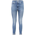 Jean skinny en coton Tommy Hilfiger Azzurro pour femme