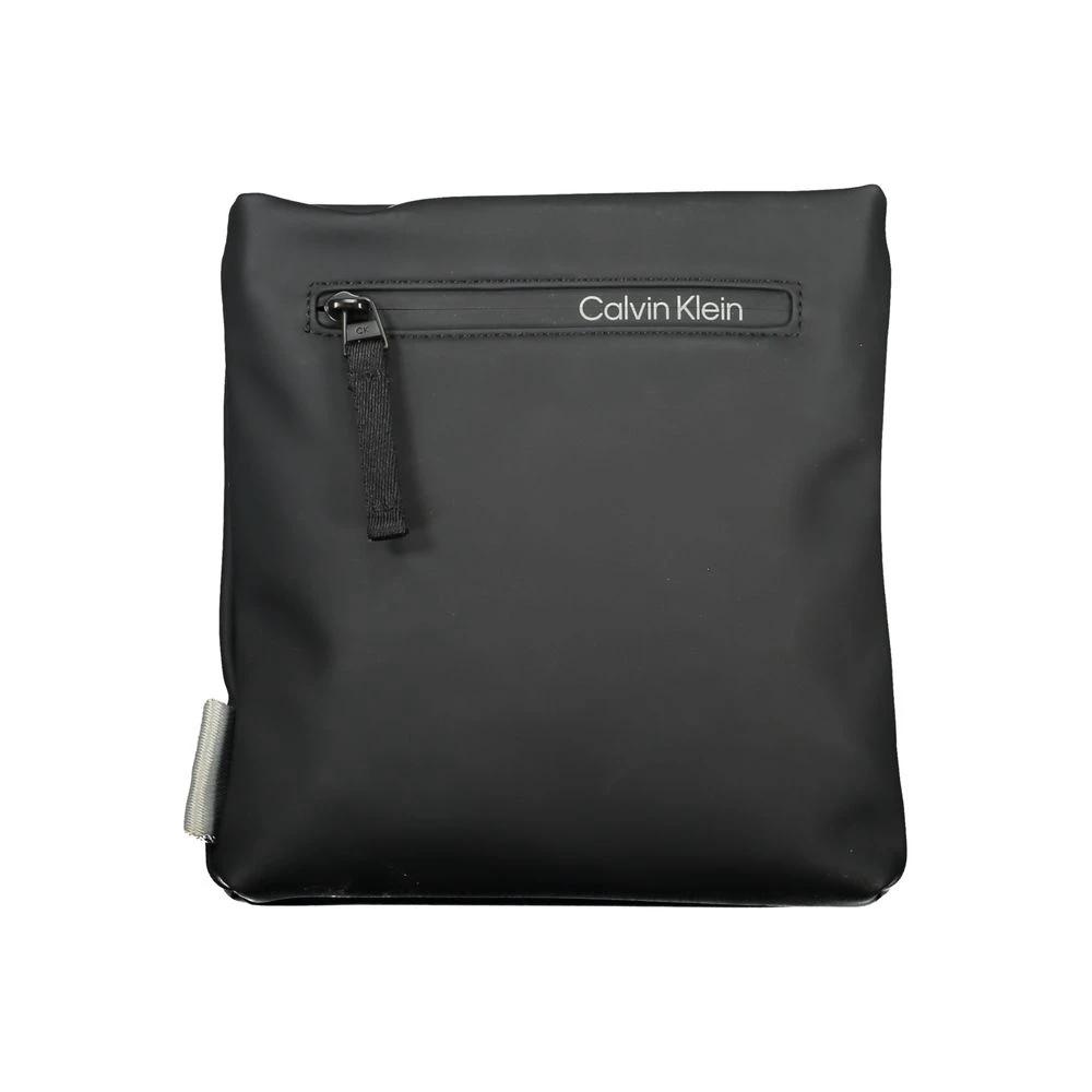 Sac bandoulière Calvin Klein noir en polyester pour homme