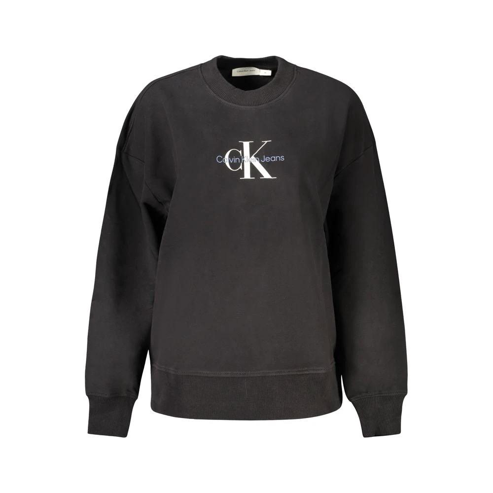 Calvin Klein Black Cotton Women Sweater
