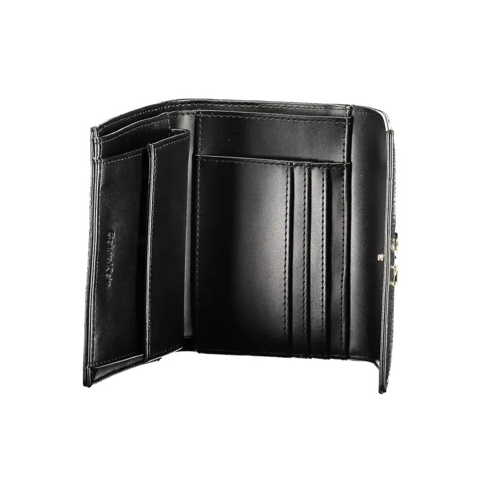 Portefeuille femme Calvin Klein en polyuréthane noir