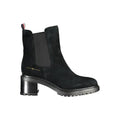 Bottes Tommy Hilfiger en cuir noir pour femmes
