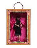 Dolce & Gabbana Black Dress Ceramic Porcelain Fashion Leather Sicily Dolls by Dolce & Gabbana