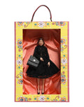 Dolce & Gabbana Black Dress Ceramic Porcelain Fashion Leather Sicily Dolls by Dolce & Gabbana